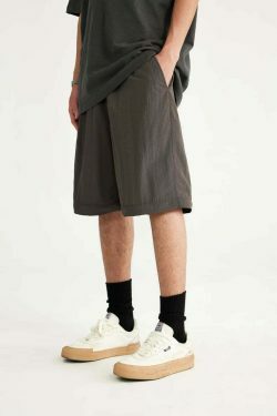 Detachable Waterproof Nylon Shorts/Trousers for Y2K Fashion Enthusiasts