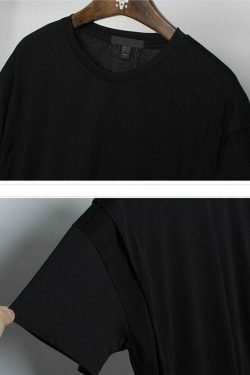 Double Layer Strapped T-Shirt: Y2K Fashion with Coquette & Grunge Aesthetics