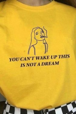 Dreamy Y2K Aesthetic Tee: Coquette Style Grunge Fashion Shirt for Women