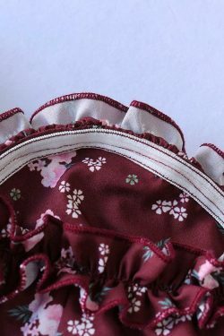 Edel Cottagecore Ruffle Floral Dress - Vintage Y2K Fashion with Coquette Aesthetic