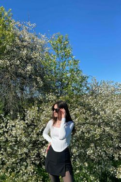 Eden Ruched Skinny Tee - Y2K Fashion Top with Coquette Aesthetic and Grunge Style