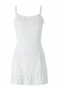 Ella Floral Cut-Out Dress - Vintage-Inspired Y2K Fashion with Coquette & Grunge Aesthetic