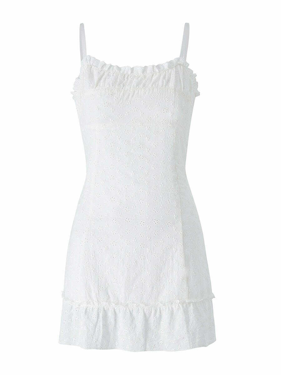 Ella Floral Cut-Out Dress - Vintage-Inspired Y2K Fashion with Coquette & Grunge Aesthetic Ella Floral Cut-Out Dress - Vintage-Inspired Y2K Fashion with Coquette & Grunge Aesthetic