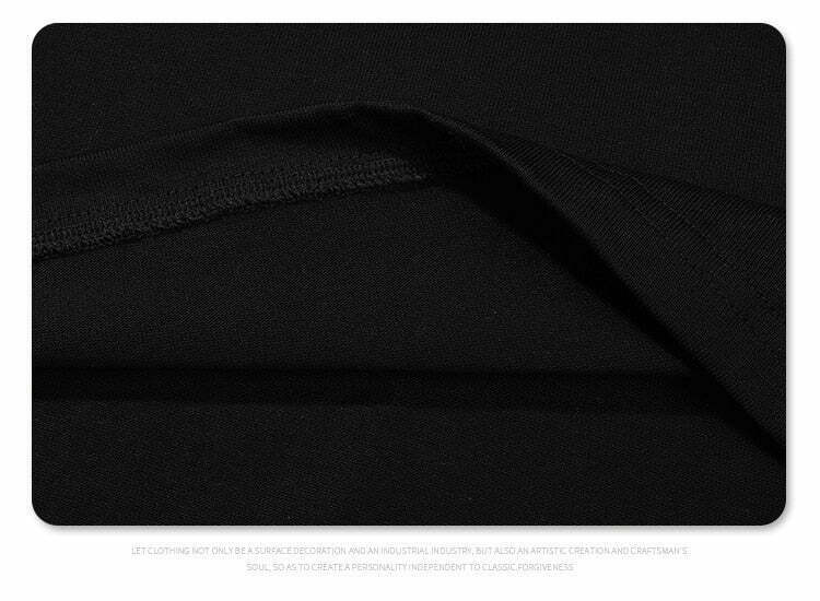 Embroidered Kanji Y2K Fashion Tee - Coquette Aesthetic Grunge Style with Pastel Goth Vibes Embroidered Kanji Y2K Fashion Tee - Coquette Aesthetic Grunge Style with Pastel Goth Vibes