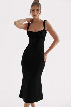 Escape The Ordinary' Coquette Aesthetic Bodycon Dress
