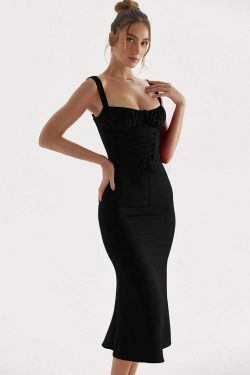 Escape The Ordinary' Coquette Aesthetic Bodycon Dress