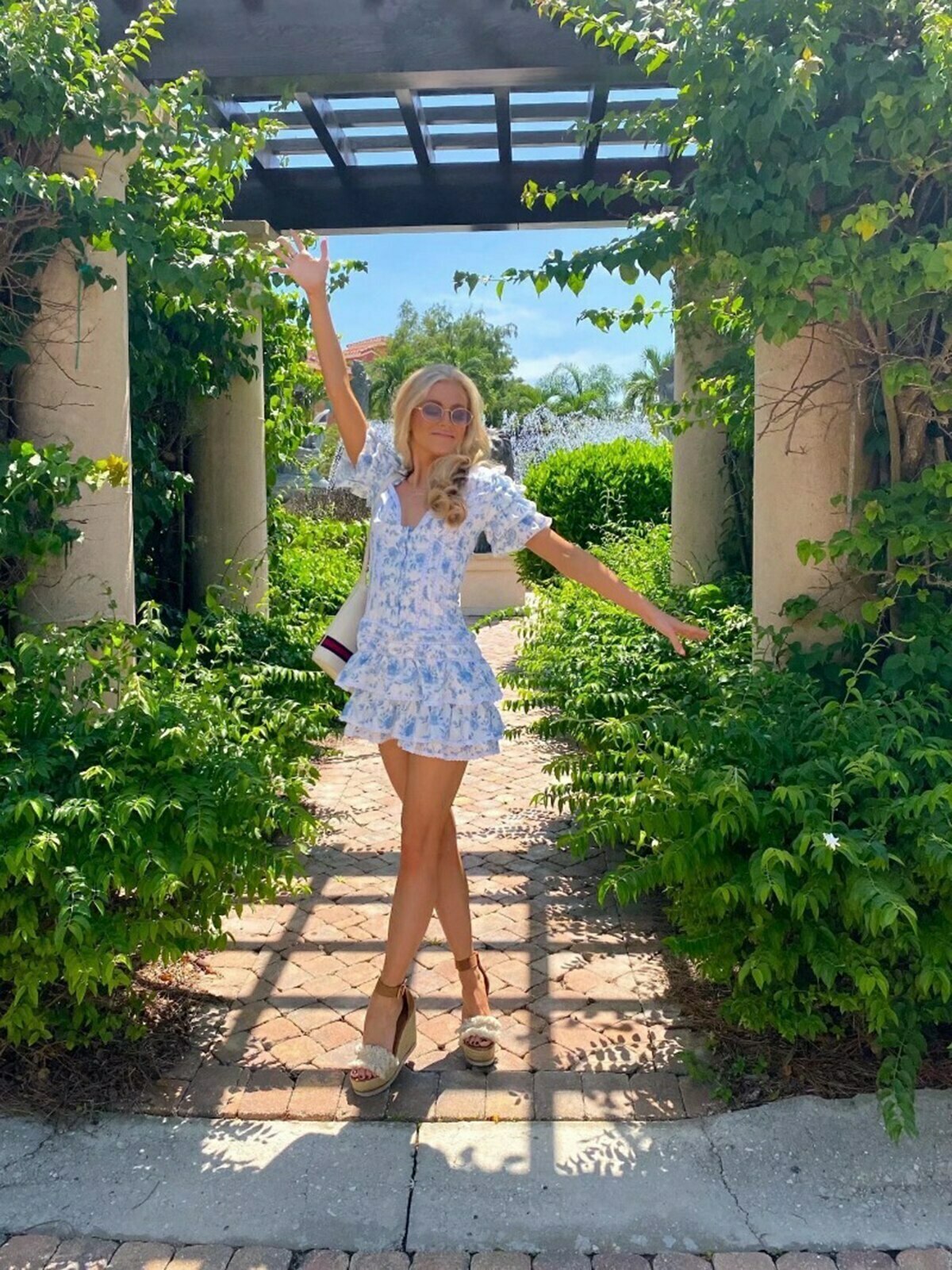 Floral Dreamscape Ruffle Dress - Y2K Fashion with Coquette & Grunge Aesthetics Floral Dreamscape Ruffle Dress - Y2K Fashion with Coquette & Grunge Aesthetics