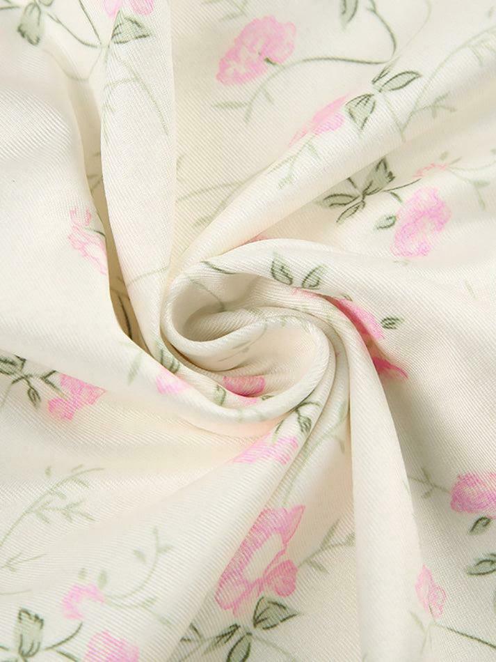 Floral Lace Edge Patchwork Camisole - Y2K Fashion Aesthetic Top for Women