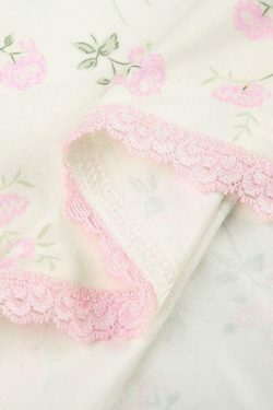 Floral Lace Edge Patchwork Camisole - Y2K Fashion Aesthetic Top for Women