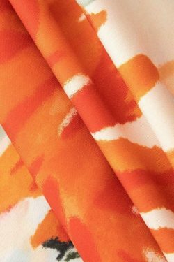 Floral Print Halter Cut Out Slit Midi Dress - Y2K Fashion Coquette Aesthetic Grunge Style