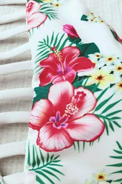 Floral Print Lattice Strappy Bikini Set - Y2K Fashion Swimwear with Coquette & Grunge Aesthetic