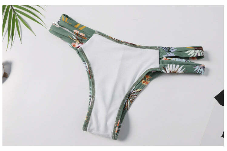 Flower Cutout Denim Cami Bikini Set - Y2K Fashion Swimwear with Coquette & Grunge Aesthetic Flower Cutout Denim Cami Bikini Set - Y2K Fashion Swimwear with Coquette & Grunge Aesthetic