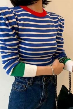 French Aesthetic Sweater: Coquette Style - Y2K Fashion with Grunge & Pastel Goth