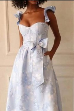 French Retro Floral Print Dress - Y2K Fashion Statement with Coquette Aesthetic & Grunge Style