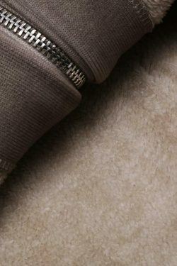 Gothic Angel Zip Up Hoodie in Garment-Dyed Y2K Aesthetic - Coquette Style with Grunge Vibes