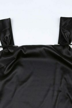 Gothic Elegance Mini Dress: Y2K Fashion with Coquette Aesthetic & Grunge Style