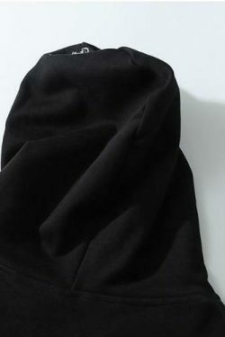 Gothic Print Full Zip Hoodie - Y2K Aesthetic Coquette Style - Grunge Fashion Statement