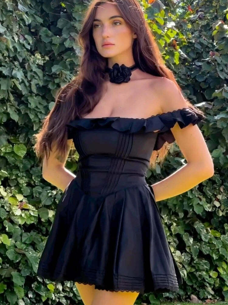 Grunge Aesthetic Deep Dive Diva Corset Mini Dress - Y2K Fashion Statement Piece Grunge Aesthetic Deep Dive Diva Corset Mini Dress - Y2K Fashion Statement Piece