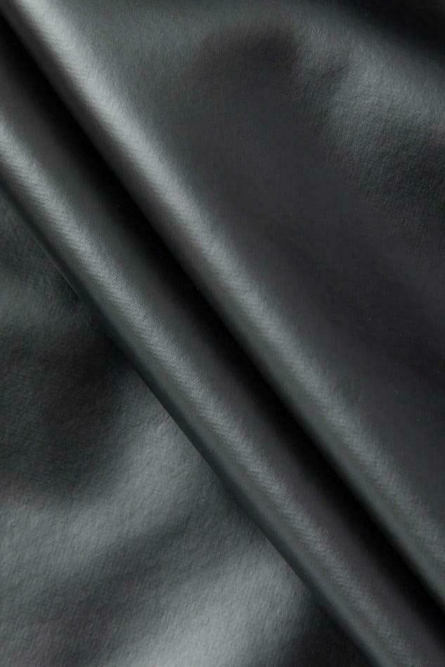 Grunge Aesthetic Faux Leather Halter Top with Coquette Style - Y2K Fashion Statement