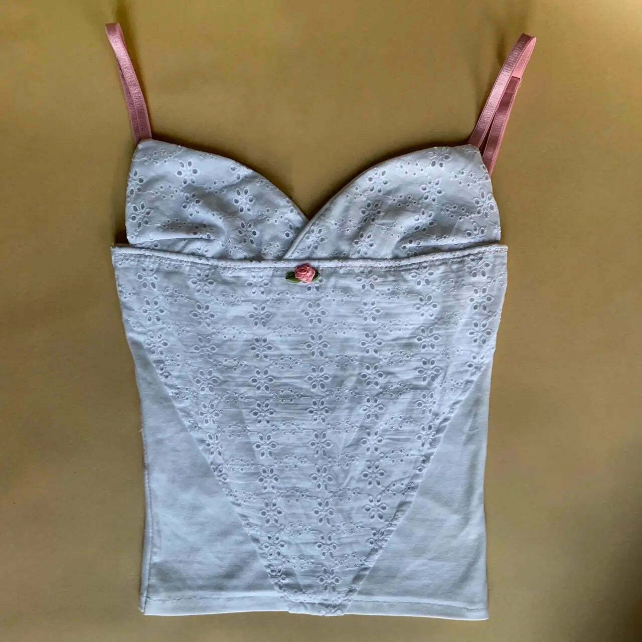 Grunge Aesthetic Precious Peony Camisole - Y2K Fashion Top for Women