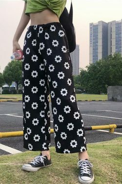 Grunge Flower Power Cargo Skirt: Y2K Aesthetic Coquette Style for Women's Fashion