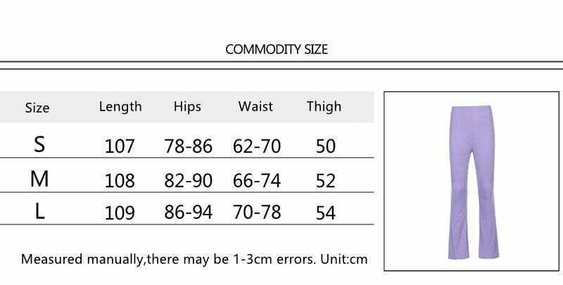 I Purple U' Aesthetic Flared Bottom Pants - Y2K Fashion Statement for Women I Purple U' Aesthetic Flared Bottom Pants - Y2K Fashion Statement for Women