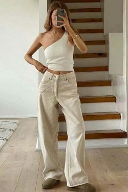 IceCream Incline High Waist Cargo Skirt for Y2K Fashion Enthusiasts