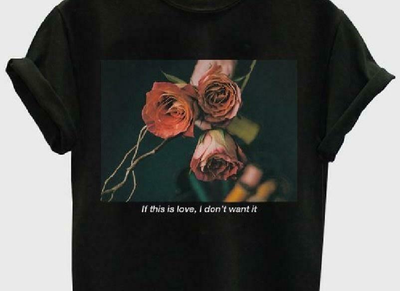 If This Is Love, I Don't Want It Y2K Aesthetic T-Shirt If This Is Love, I Don't Want It Y2K Aesthetic T-Shirt