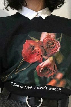 If This Is Love, I Don't Want It Y2K Aesthetic T-Shirt