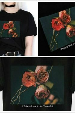 If This Is Love, I Don't Want It Y2K Aesthetic T-Shirt