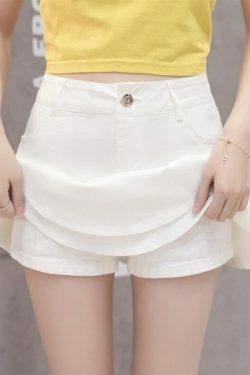 Indie Casual Mini Skirt - Y2K Fashion with Coquette Aesthetic, Grunge Style, and Pastel Goth Vibes