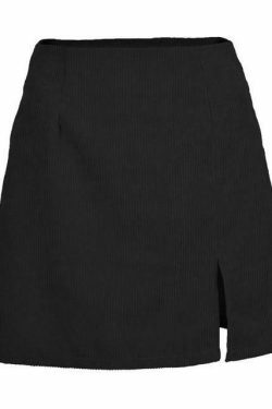 Indie Girl Vintage Corduroy Mini Skirt - Y2K Aesthetic Fashion for Women