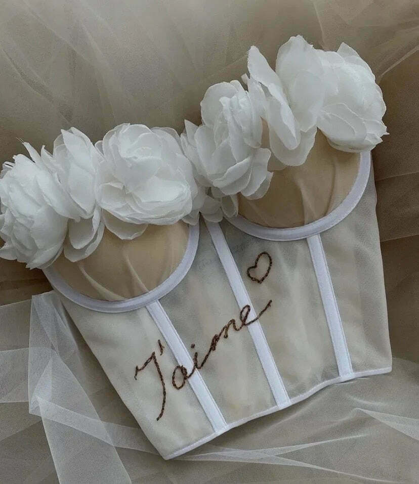 J'aime Floral Corset Top - Y2K Fashion with Coquette Aesthetic, Grunge Style, and Pastel Goth Vibes J'aime Floral Corset Top - Y2K Fashion with Coquette Aesthetic, Grunge Style, and Pastel Goth Vibes