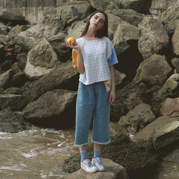 Kawaii Harajuku Style T-Shirt for Y2K Fashion Enthusiasts with Coquette and Grunge Aesthetic Vibe Kawaii Harajuku Style T-Shirt for Y2K Fashion Enthusiasts with Coquette and Grunge Aesthetic Vibe