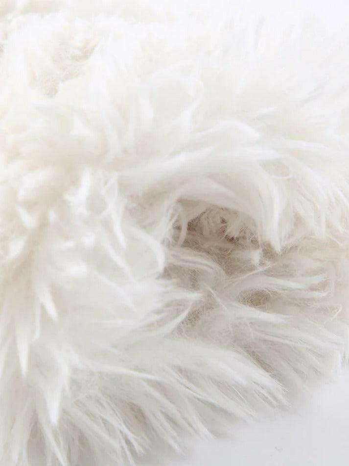 Kitty Print Plush Splice Cropped Long Sleeve Knit - Y2K Aesthetic Women's Fashion Kitty Print Plush Splice Cropped Long Sleeve Knit - Y2K Aesthetic Women's Fashion