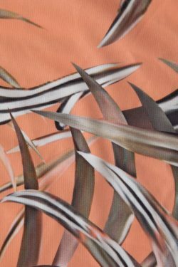 Leaves Print Cut Out Midi Dress - Y2K Fashion with Coquette Aesthetic and Grunge Style