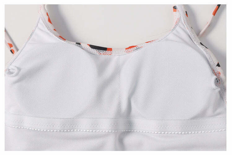 Leopard Backless Bralette Swimsuit - Y2K Fashion Statement for Women with Coquette Aesthetic Leopard Backless Bralette Swimsuit - Y2K Fashion Statement for Women with Coquette Aesthetic