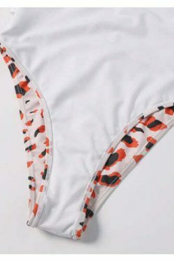 Leopard Backless Bralette Swimsuit - Y2K Fashion Statement for Women with Coquette Aesthetic