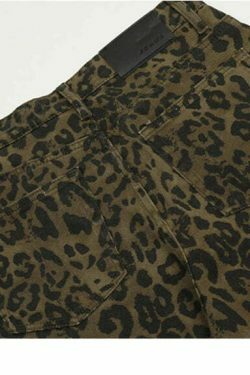 Leopard Print Cargo Skirt - Y2K Aesthetic Grunge Style Coquette Fashion - Cute Tops & Hoodies