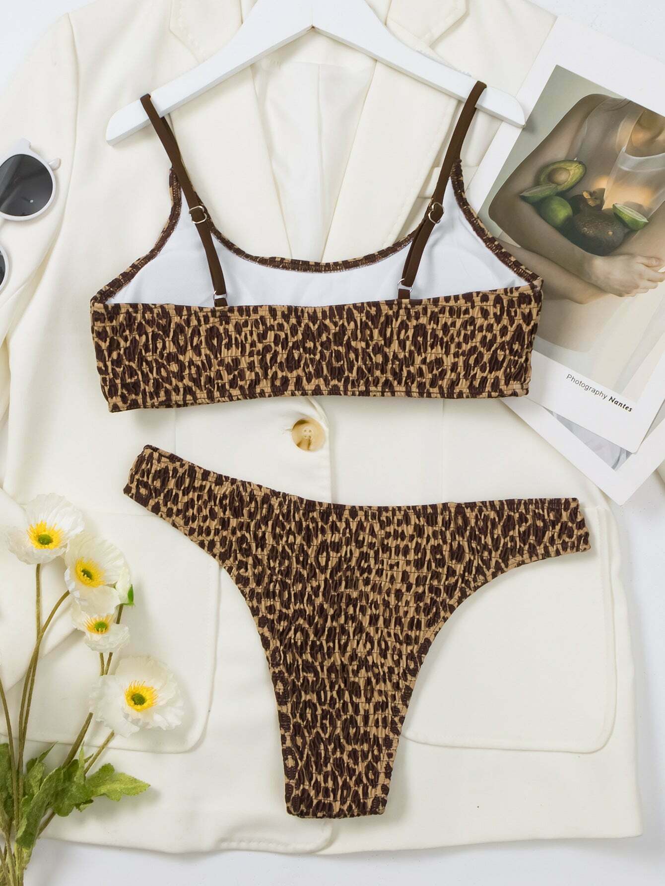 Leopard Print Hits Bikini - Y2K Fashion Swimwear for Women - Coquette Aesthetic with a Wild Twist Leopard Print Hits Bikini - Y2K Fashion Swimwear for Women - Coquette Aesthetic with a Wild Twist