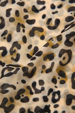 Leopard Print Lace Cami Top with Bow Detail - Y2K Fashion Aesthetic