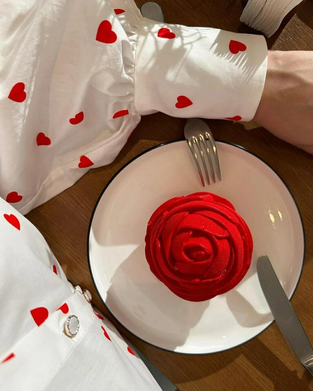 Love In The Air' Heart Print Shirt - Y2K Fashion Coquette Aesthetic Grunge Love In The Air' Heart Print Shirt - Y2K Fashion Coquette Aesthetic Grunge