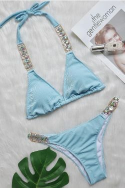 Luxury Diamond Swimsuit: Y2K Fashion Coquette Aesthetic Grunge Style Cute Tops