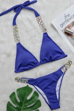 Luxury Diamond Swimsuit: Y2K Fashion Coquette Aesthetic Grunge Style Cute Tops