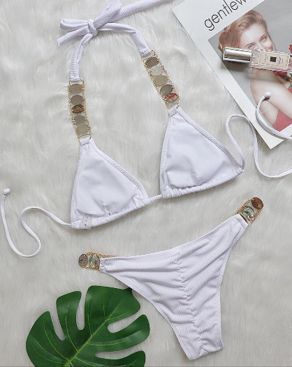 Luxury Diamond Swimsuit: Y2K Fashion Coquette Aesthetic Grunge Style Cute Tops