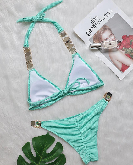 Luxury Diamond Swimsuit: Y2K Fashion Coquette Aesthetic Grunge Style Cute Tops