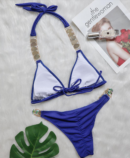 Luxury Diamond Swimsuit: Y2K Fashion Coquette Aesthetic Grunge Style Cute Tops