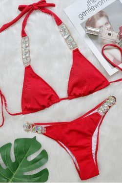 Luxury Diamond Swimsuit: Y2K Fashion Coquette Aesthetic Grunge Style Cute Tops