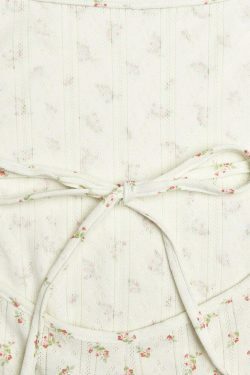 Marble Floral Playsuit - Y2K Fashion Coquette Aesthetic Grunge Style Cute Tops Past