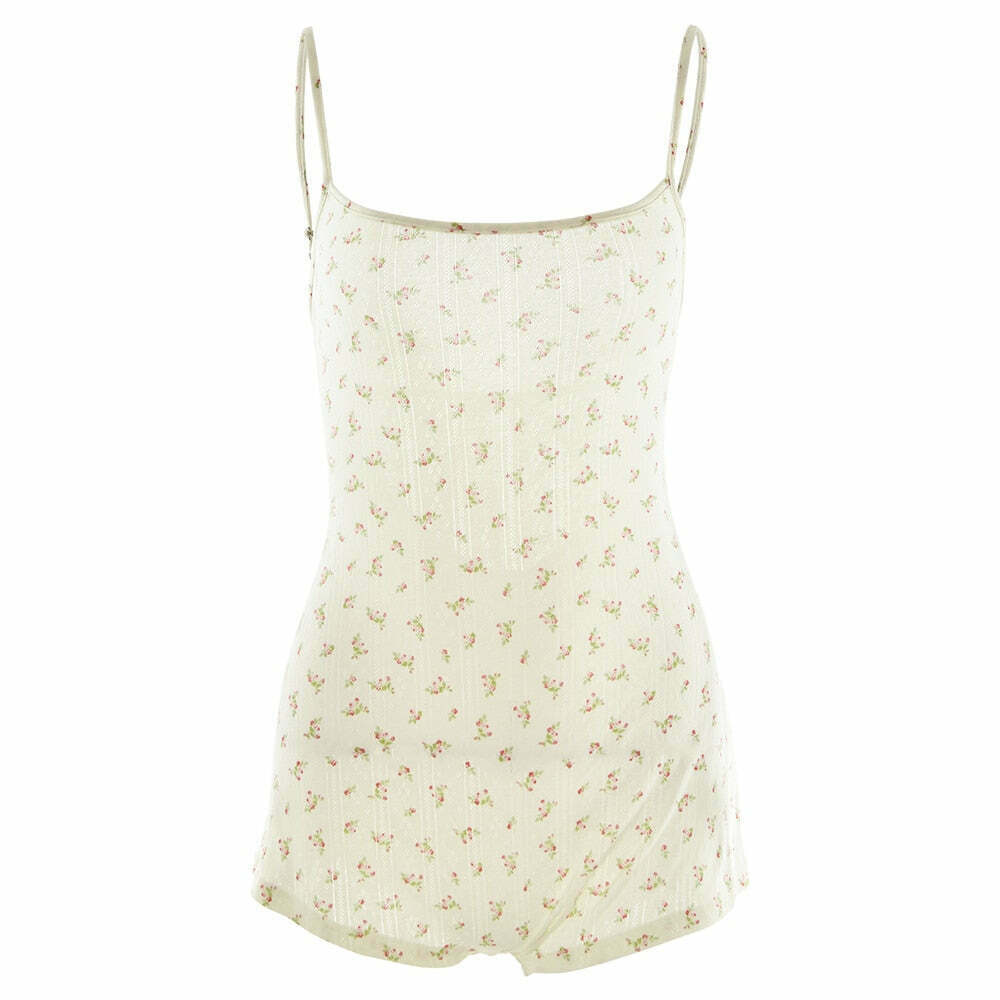 Marble Floral Playsuit - Y2K Fashion Coquette Aesthetic Grunge Style Cute Tops Past Marble Floral Playsuit - Y2K Fashion Coquette Aesthetic Grunge Style Cute Tops Past